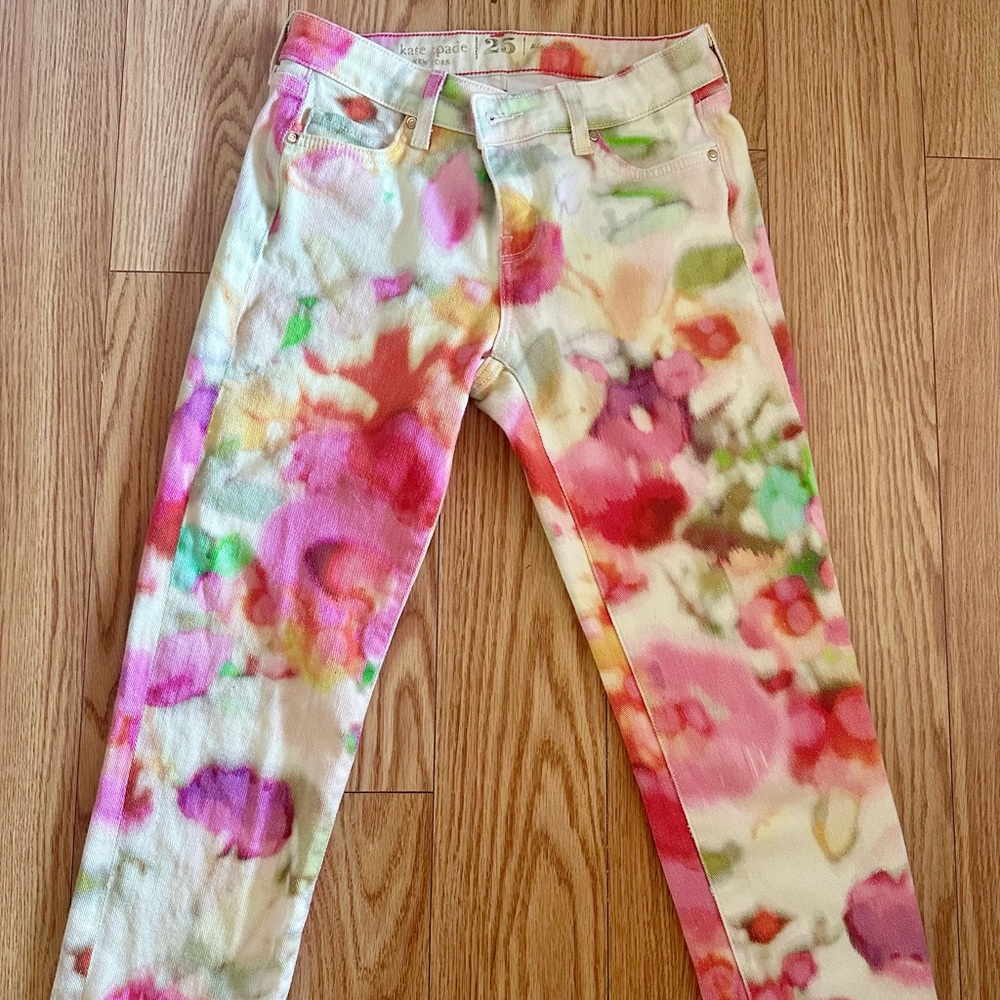 Kate Spade Colorful Straight Leg Jeans